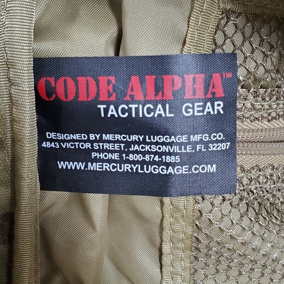 Large Code Alpha Militia Expandable Backpack Military Style Camouflage Hiking Ca - Picture 16 of 16